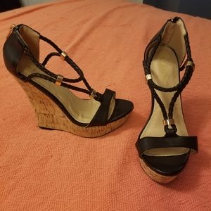 Venus cork wedges size 7